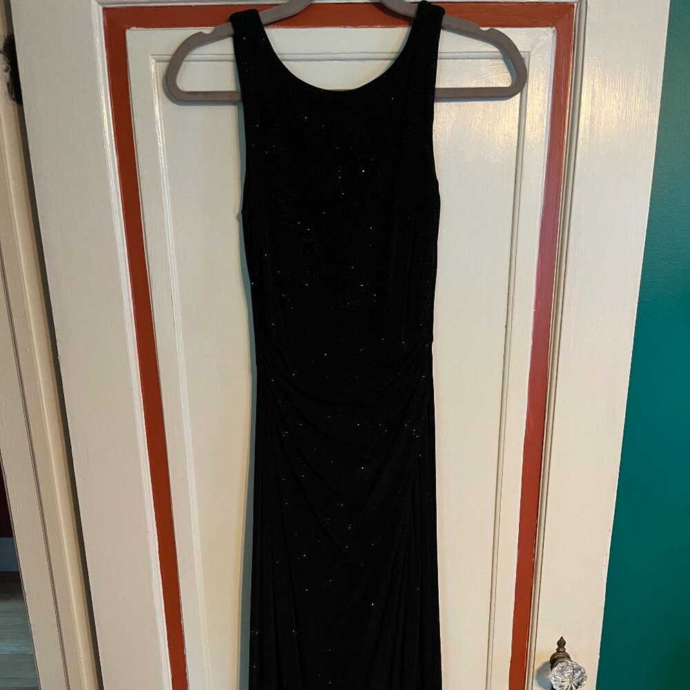 Beautiful Black Sparkly Gown! Laundry by Shelli Segal - Size 6